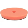 Dedra Gąbka Poliravimo kempinė su lipdukais, kieta, 150 mm, 25 mm storio (oranžinė)