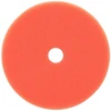 Dedra Gąbka Poliravimo kempinė su lipdukais, kieta, 125 mm, 25 mm storio (oranžinė)