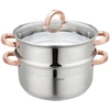 Klausberg Puodas Garinimo puodas 3 guobų, 24 cm, 5,0 l kb-7734