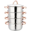 Klausberg Puodas Garinimo puodas 5 guobos, 18 cm, 2,5 l kb-7727