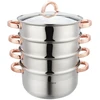 Klausberg Puodas Garinimo puodas 5 guobų, 24 cm, 5,0 l kb-7736