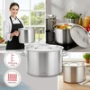 Garnek Puodas Gastronorm puodas, nerūdijantis plienas, skersmuo 38cm, 27l, kinghoff, kh-2025