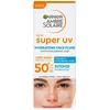 Garnier Ambre Solaire Super UV drėkinamasis veido skystis SPF 50+ 40 ml