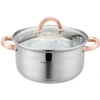Klausberg Garnki Garinimo puodai, 3 guobos, 22 cm, 4 l, kb-7731