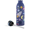 Gertuvė 24Bottles - Urban butelis - Space Friends - Mėlynas - 500 ml