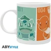 ABYstyle Gb Eye Pokemon Starters puodelis (320ml)