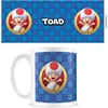 „Pyramid International“ – puodelis „Super Mario“ (Toad 3D prievadas) – baltas