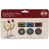 Gertuvė „Winkee“ – gėrimų žymekliai – kasetė + vinilas – 6 vnt. rinkinys