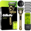 „Gillette Labs“ skustuvas su šveičiamąja juostele, „Champion Gold Edition“, žalias/juodas