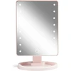 Gillian Jones - Holivudo veidrodis su lietimui jautriu ekranu, LED apšvietimu ir USB-C - Rosa