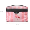 Gillian Jones - Miesto Kelionės grožio dėžutė - Flamingo - 25,5 cm x 17 cm x 14 cm