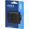 Gniazdo Dviguba RJ45 Cat5 Jungtis Pearl, Juoda
