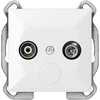 Gniazdo Baltas RTV lizdas Pearl, 1,5 dB