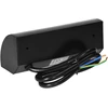 Orno Lizdas Baldinis lizdas be jungiklio, 2x2P+Z (Schuko), juodas