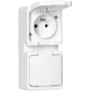 Blow Dvigubas lizdas n/t NT-6S/P baltas