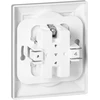 Gniazdo Lizdas Dvigubas kištukinis lizdas 2x2P Pearl, 16A, 250V, PT-5 P, baltas