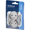 Gniazdo Lizdas Dvigubas kištukinis lizdas 2x2P+Z Pearl, 16A, 250V, PT-6 PR, antracito spalvos