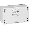 Orno Lizdas Dvigubas lizdas 2X2P+Z Schuko AQUATIC MINI IP 54 baltas ir juodas