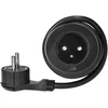 Orno Lizdas Įleidžiamas lizdas 2P+Z su „EasyEject“ sistema, USB 3.0, 1,5 m + USB adapteris