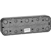 Orno Lizdas Keturgubas „ToDo“ lizdas 2P+Z, Schuko IP20, 16A, 230V AC, juodas