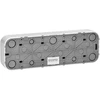 Gniazdo Lizdas Keturgubas „ToDo“ lizdas 2P+Z, Schuko, IP20, 16A, 230V AC, baltas, 8 vnt.