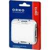 Gniazdo Baltas Onyx viengubas lizdas su dangteliu, atsparus drėgmei, 16A, 250V