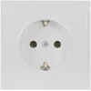 Gniazdo Lizdas Lizdas su 2P+Z lizdu, Schuko Luna, 16A, 250V, PT-17L, baltas