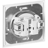Gniazdo Lizdas Lizdas su 2P+Z „Luna“, 16A, 250V, PT-16L, baltas