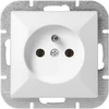 Gniazdo Lizdas Lizdas su 2P+Z Pearl, 16A, 250V, PT-16P, baltas