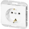 Gniazdo Vienguba įleidžiama rozetė Schuko Onyx, 16A, 250V, balta