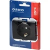 Gniazdo Lizdas Lizdas su 2P+Z Schuko Onyx, 16A, 250V, PT-17O, juodas