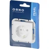 Gniazdo Lizdas Lizdas su 2P+Z Schuko Pearl, 16A, 250V, PT-17P, baltas