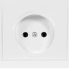 Gniazdo Lizdas Lizdas su išėjimu 2P Luna, 16A, 250V, PT-15L, baltas