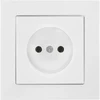 Gniazdo Lizdas Lizdas su išėjimu 2P Malta, 16A, 250V, PT-15M, baltas