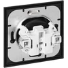 Gniazdo Lizdas Luna vieno lizdo 2P+Z, 16A, 250V, PT-16L, juodas/auksinis