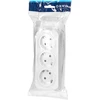 Gniazdo Lizdas „ToDo“ trigubas lizdas 2P+Z Schuko IP20, 16A, 230V AC, baltas