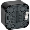 Orno Lizdas „ToDo“ viengubas lizdas 2P+Z Schuko IP20, juodas