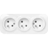 Orno Lizdas Trigubas „ToDo“ lizdas 2P+Z IP20, 16A, 230V AC, baltas
