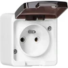 Blow Vienvietis lizdas n/t NT-16SL baltas