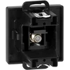 Gniazdo Lizdas Viengubas F tipo Pearl lizdas, TV/F-F1/P1, juodas