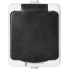 Orno Lizdas Viengubas lizdas 2P+Z AQUATIC MINI IP 54, baltas ir juodas