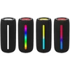 Nešiojama kolonėlė Tracer Stripe TWS Bluetooth RGB, Juoda