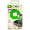 GP Baterija GP - „ReCyko Everyday“ baterijų įkroviklis, B441 (USB) + stotelė D451, įskaitant 4 x AA 2100 mAh baterijas