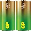 GP Battery GP - Ultra Alkaline C baterijos, 14AU/LR14, 1,5 V, 2 vnt. pakuotė