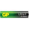GP Battery GP - „Ultra Plus“ šarminės baterijos, AAA dydžio, 24AU/LR03, 1,5 V (4 vnt. pakuotė)