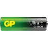 GP Battery GP - „Ultra Plus“ šarminės baterijos, AA dydžio, 15AU/LR6, 1,5 V (10 vnt. pakuotė)