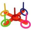 Lean Toys Spalvingų Lankų Mėtymo Žaidimas Vaikams