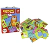 Lean Toys Edukacinis žaidimas domino su gyvūnais, 28 dalys