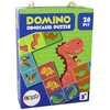 Lean Toys Edukacinis žaidimas Domino Dinozaurai, 28 detalės