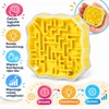 Lean Toys Loginis žaidimas „Labirintas su geltonu kamuoliuku“